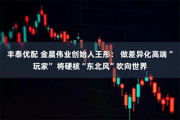 丰泰优配 金晨伟业创始人王彤: 做差异化高端“玩家” 将硬核“东北风”吹向世界