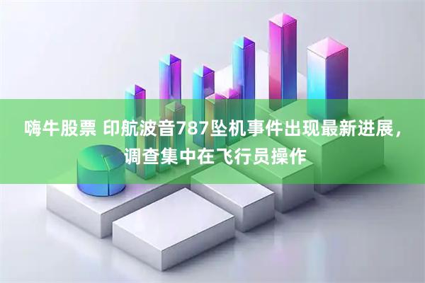 嗨牛股票 印航波音787坠机事件出现最新进展， 调查集中在飞行员操作